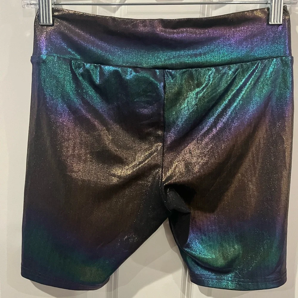 Converse Metallic Shorts Size Youth Large
